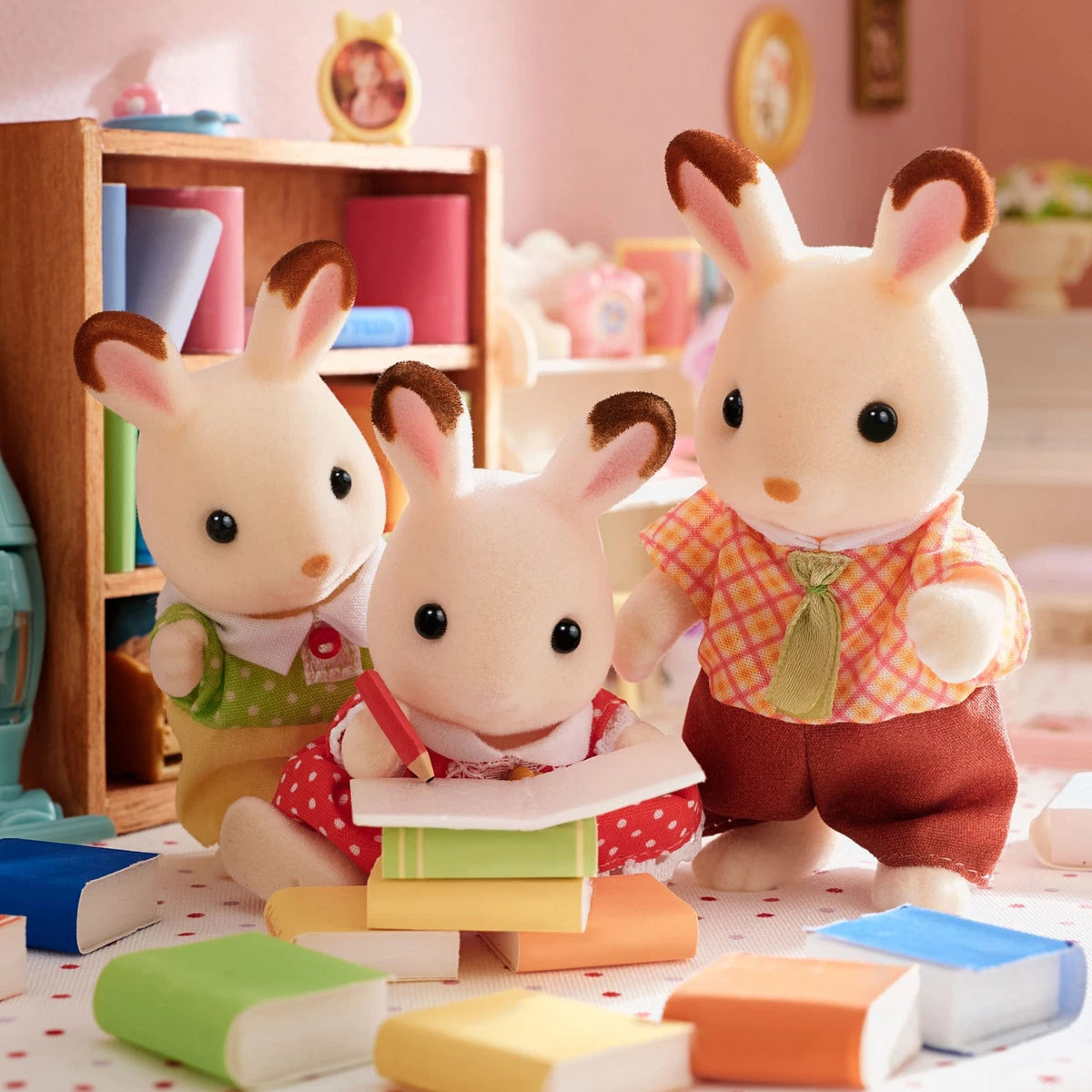 EPOCH Sylvanian Families U-100 Chocolate Rabbit Father Figure