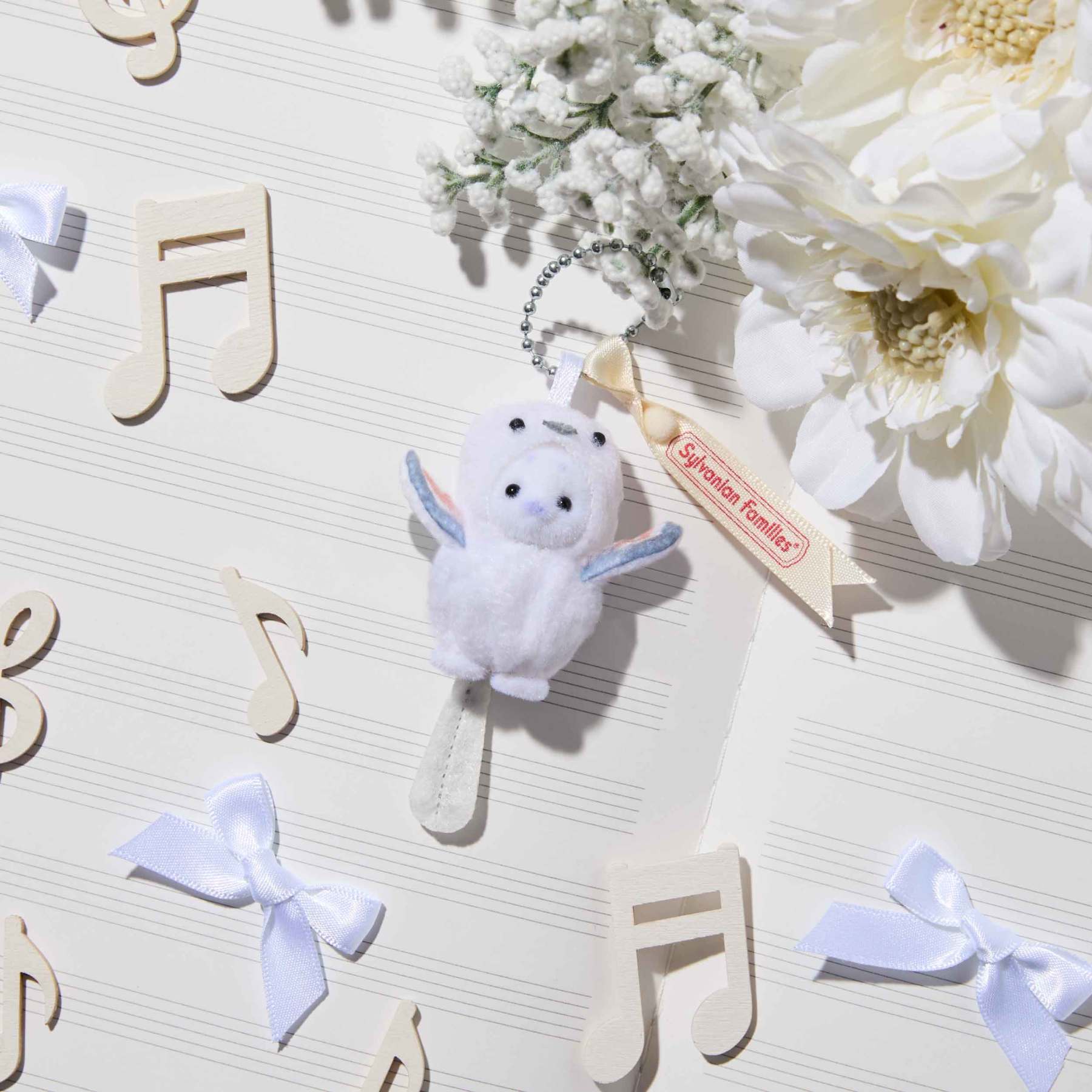 Sylvanian Families Key Chain -Fairy Snow Bird- - Image 2
