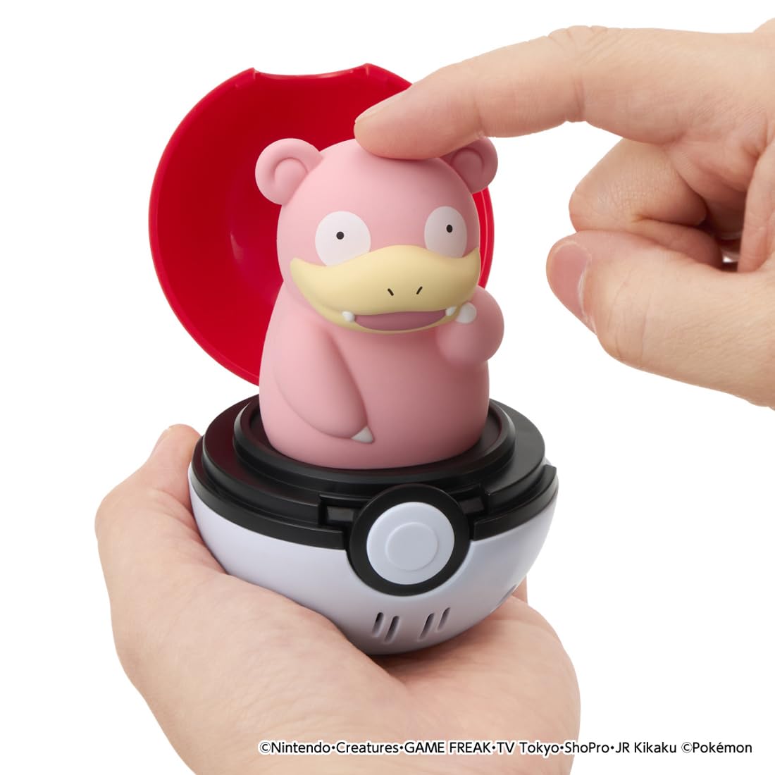 Takara Tomy Pokémon 软萌摇摆捏捏公仔 呆呆兽款 需2节AAA碱性电池 Pyokopunyu - Image 5
