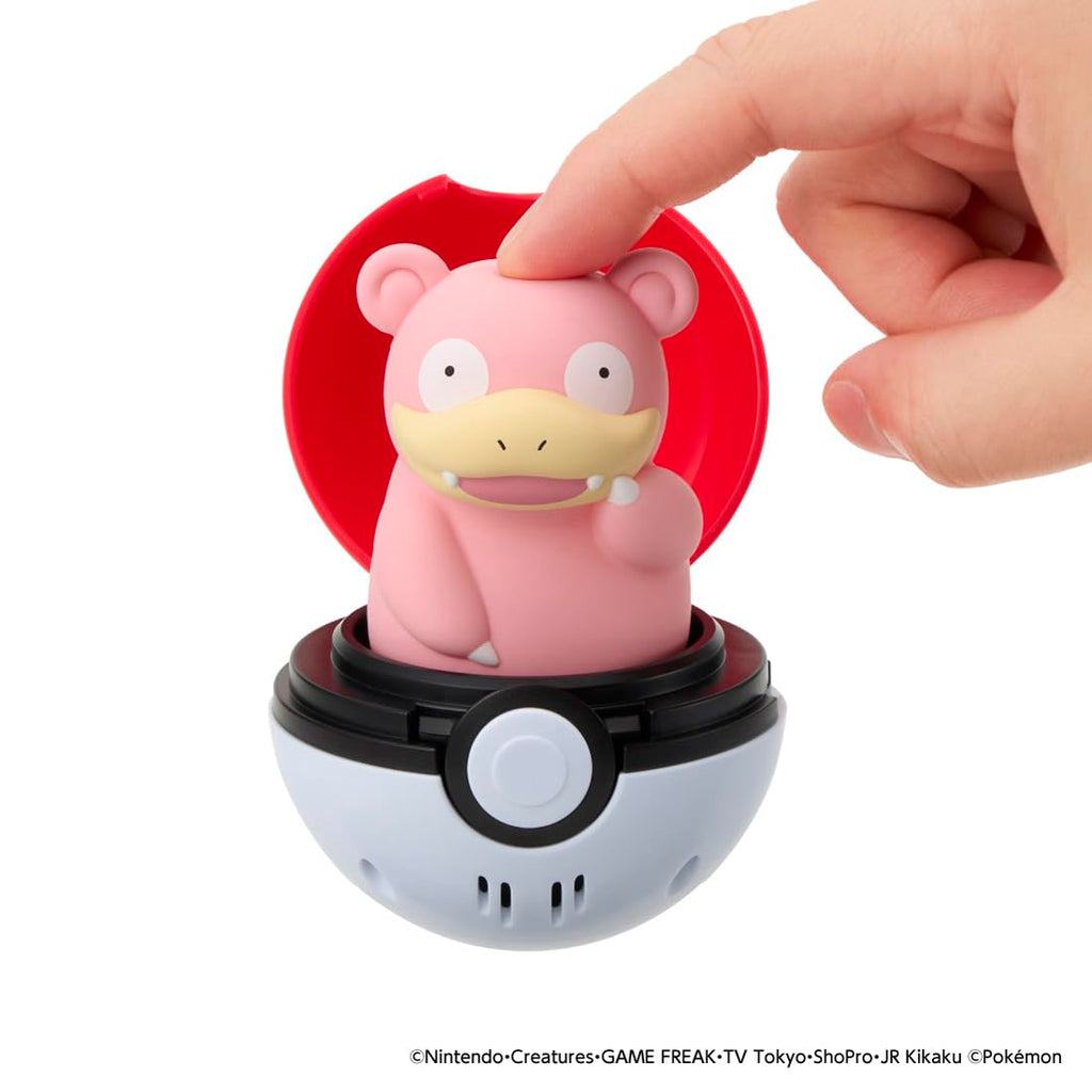 Takara Tomy Pokémon 软萌摇摆捏捏公仔 呆呆兽款 需2节AAA碱性电池 Pyokopunyu - Image 4
