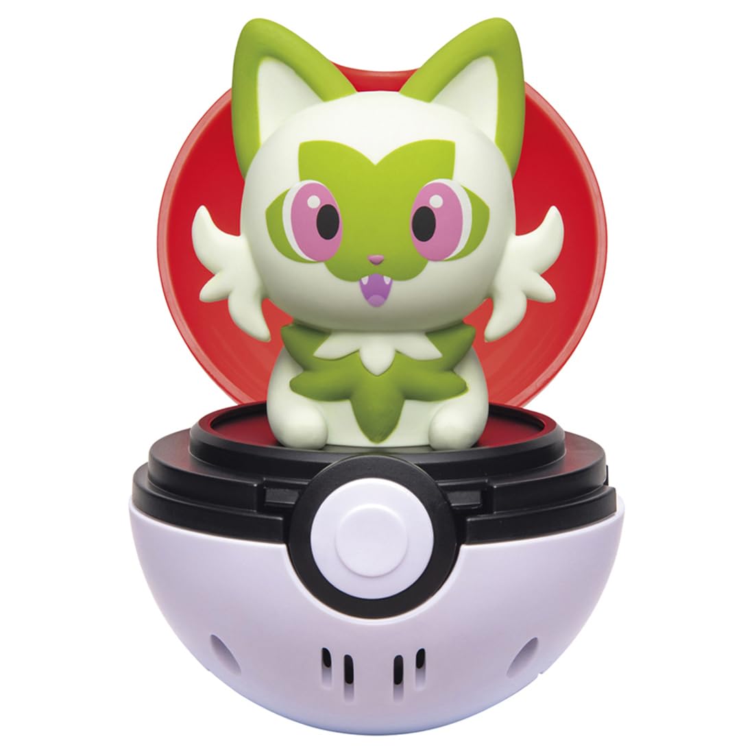 Takara Tomy Pokémon Pyokopunyu 弹出发声互动玩具 日本玩具大奖2025 多款可选 Sprigatito 新叶喵 - Image 1