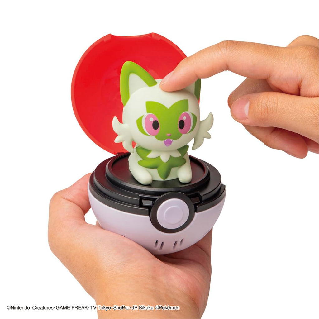 Takara Tomy Pokémon Pyokopunyu 弹出发声互动玩具 日本玩具大奖2025 多款可选 Sprigatito 新叶喵 - Image 6