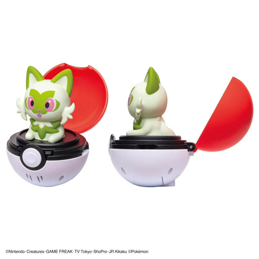 Takara Tomy Pokémon Pyokopunyu 弹出发声互动玩具 日本玩具大奖2025 多款可选 Sprigatito 新叶喵 - Image 4