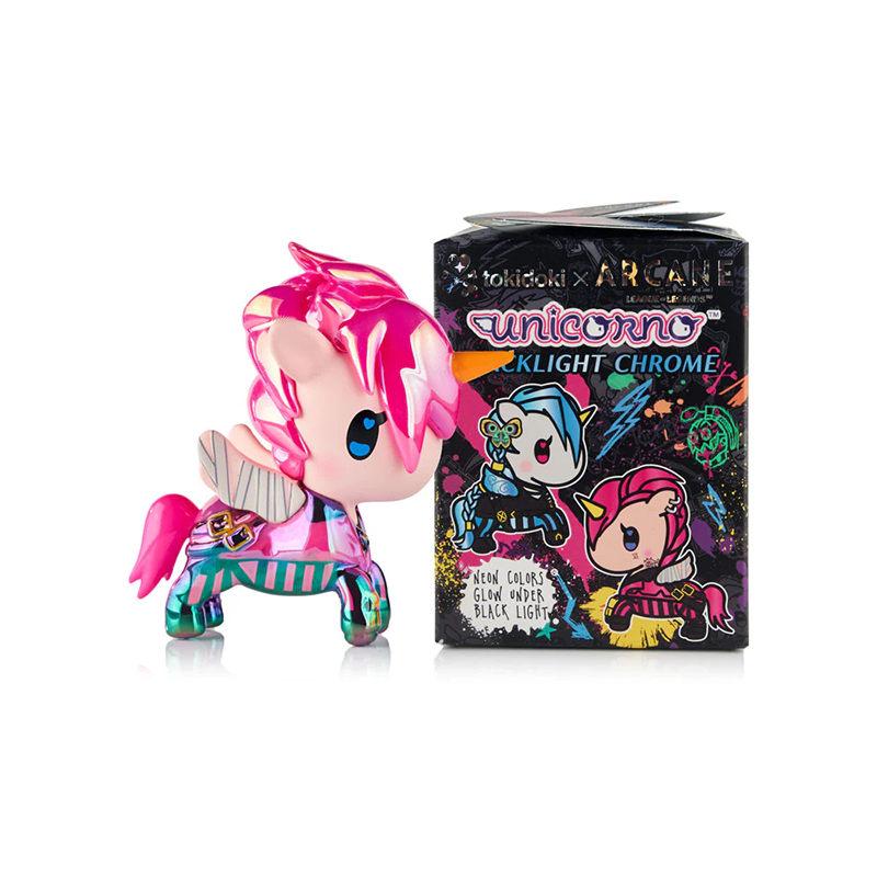 tokidoki x Arcane Unicorno Black Light Edition Blind Box - Image 2
